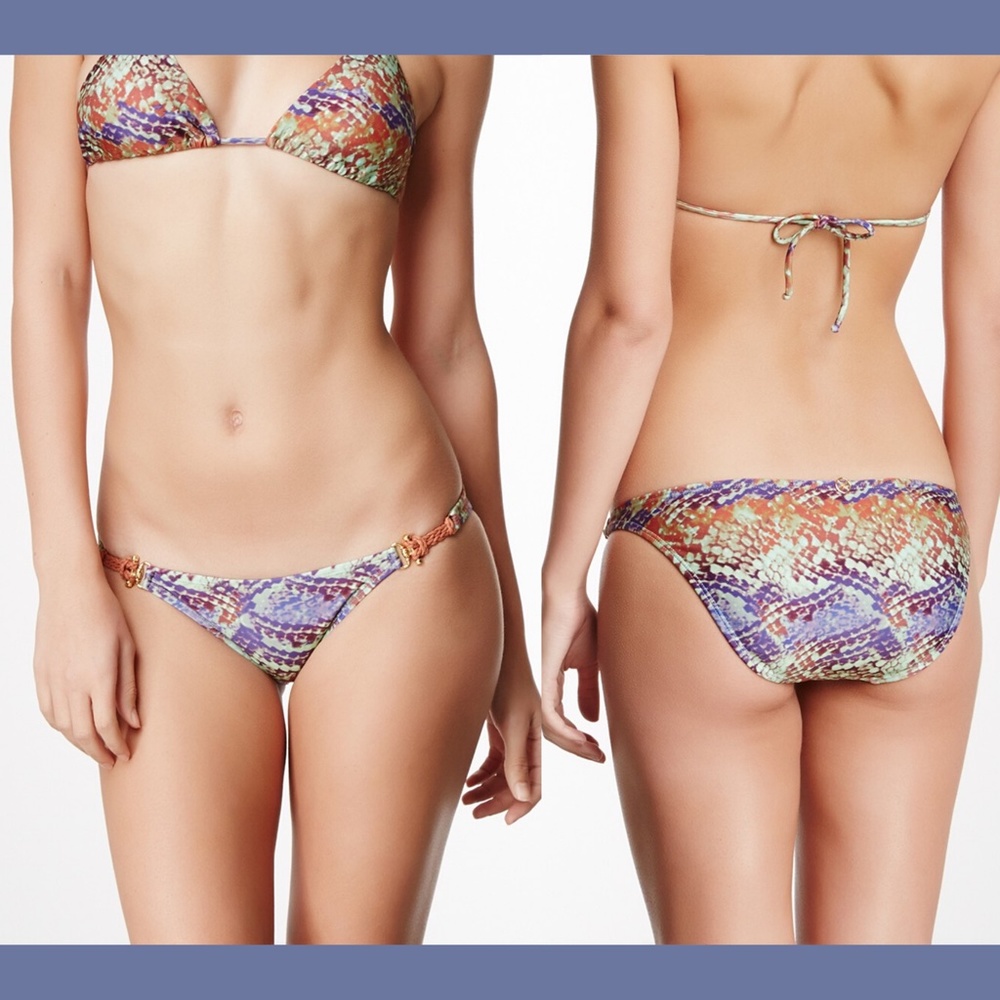 NEW‎ ViX Tanzania Rope Detail Bikini Bottom Small